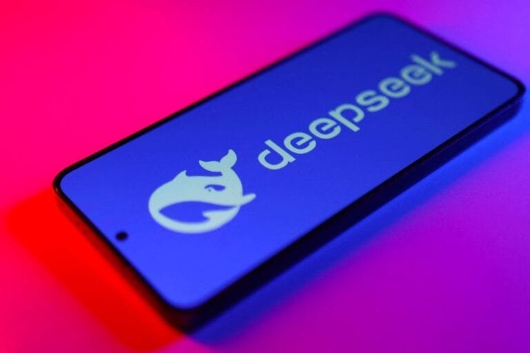 Sundar Pichai praising DeepSeek AI at the World Government Summit in Dubai