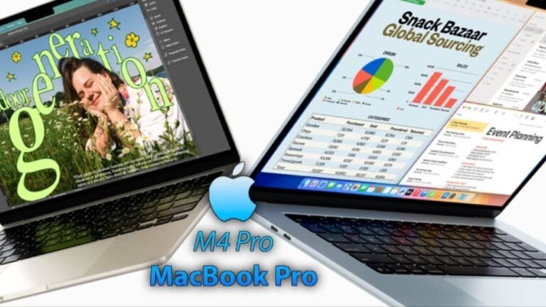 Apple MacBook Air M4 slim aluminum design in Silver