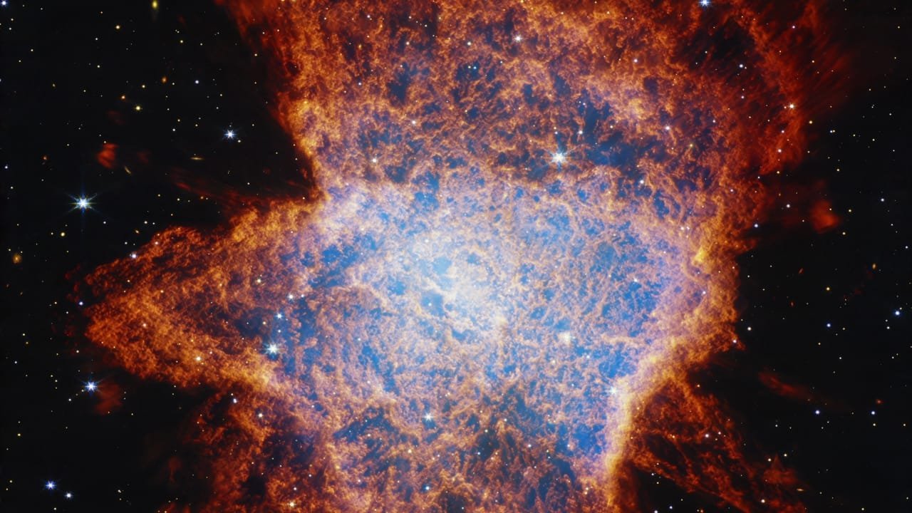 Puppis A supernova X-ray image by NASA Chandra