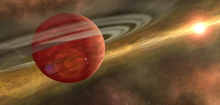 Planet forming in AS 209 captured by ALMA telescope