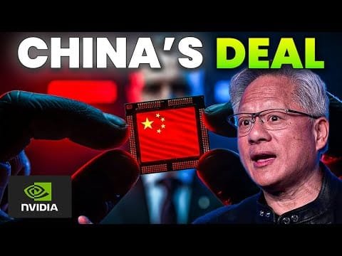 China Nvidia chip ban – Nvidia AI chip close-up