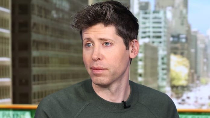 Sam Altman speaks about GPT-6 vs GPT-5 improvements during OpenAI event.
