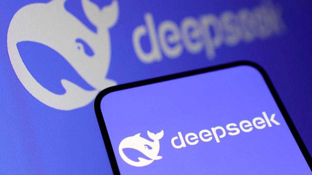 DeepSeek-OCR AI model analyzing complex documents and human brain data visualization