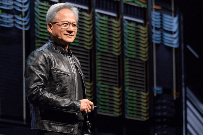 Jensen Hwang speaking at the APEC CEO Summit 2025 in Gyeongju, South Korea