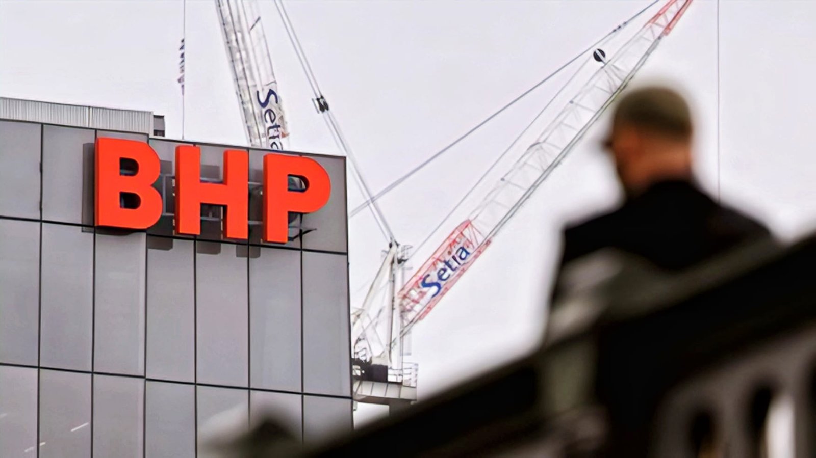 BHP Anglo takeover logos graphic