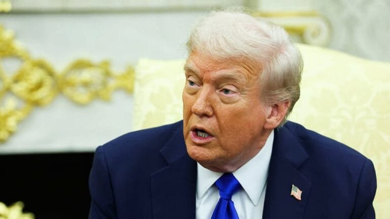 Trump bond investment chart showing breakdown of $82 million purchases