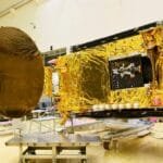 Heavy satellite GSAT-11 representing India’s advanced communication system