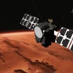 ESCAPADE Mars twin satellites orbiting the Red Planet to study atmospheric loss.