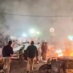 Delhi Red Fort blast 2025 scene near metro station