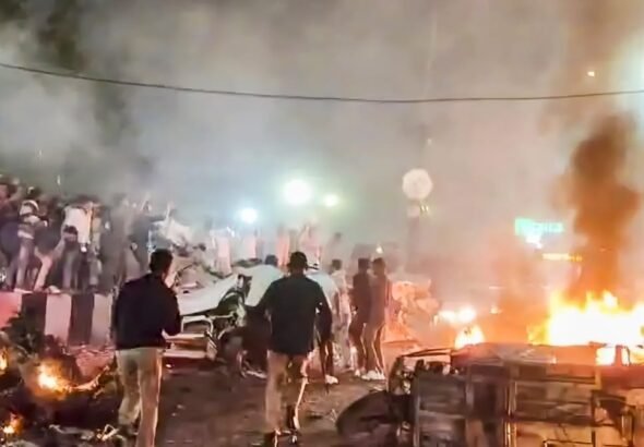 Delhi Red Fort blast 2025 scene near metro station